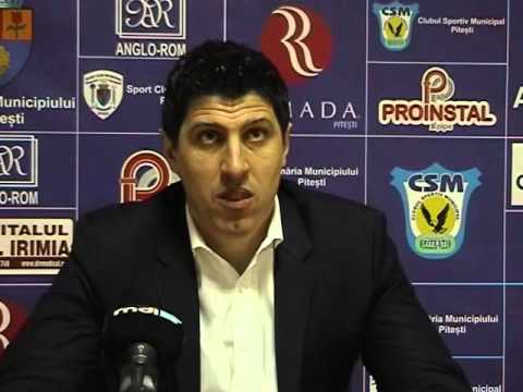 Declaratie Hristu Sapera la finalul meciului cu Phoenix Galati