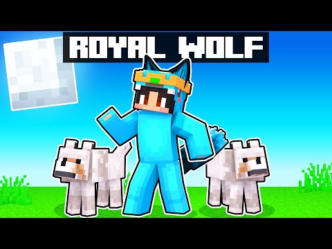 Omz - Playing as the ROYAL WOLF in Minecraft