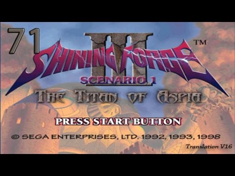 71. Let's Play Shining Force 3 - Water Attack is a Go!