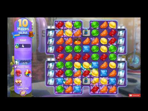 Wonka's World of Candy Level 214 NO BOOSTERS - A S GAMING
