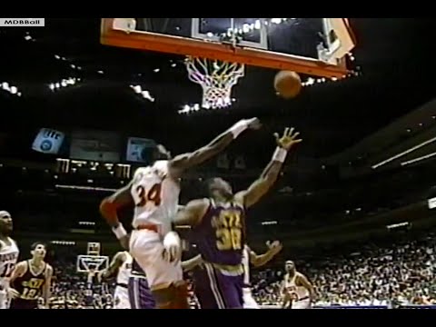 MVP Hakeem Olajuwon & Karl Malone Highlights - 1994 WCF Game 5