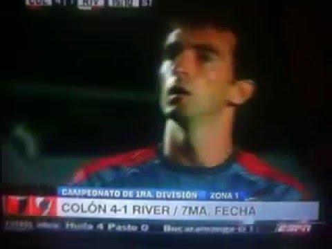 ► Increíble Blooper de Barovero y gol de Ruíz | Colón de Santa Fe vs River Plate 4-1 | 13-03-16