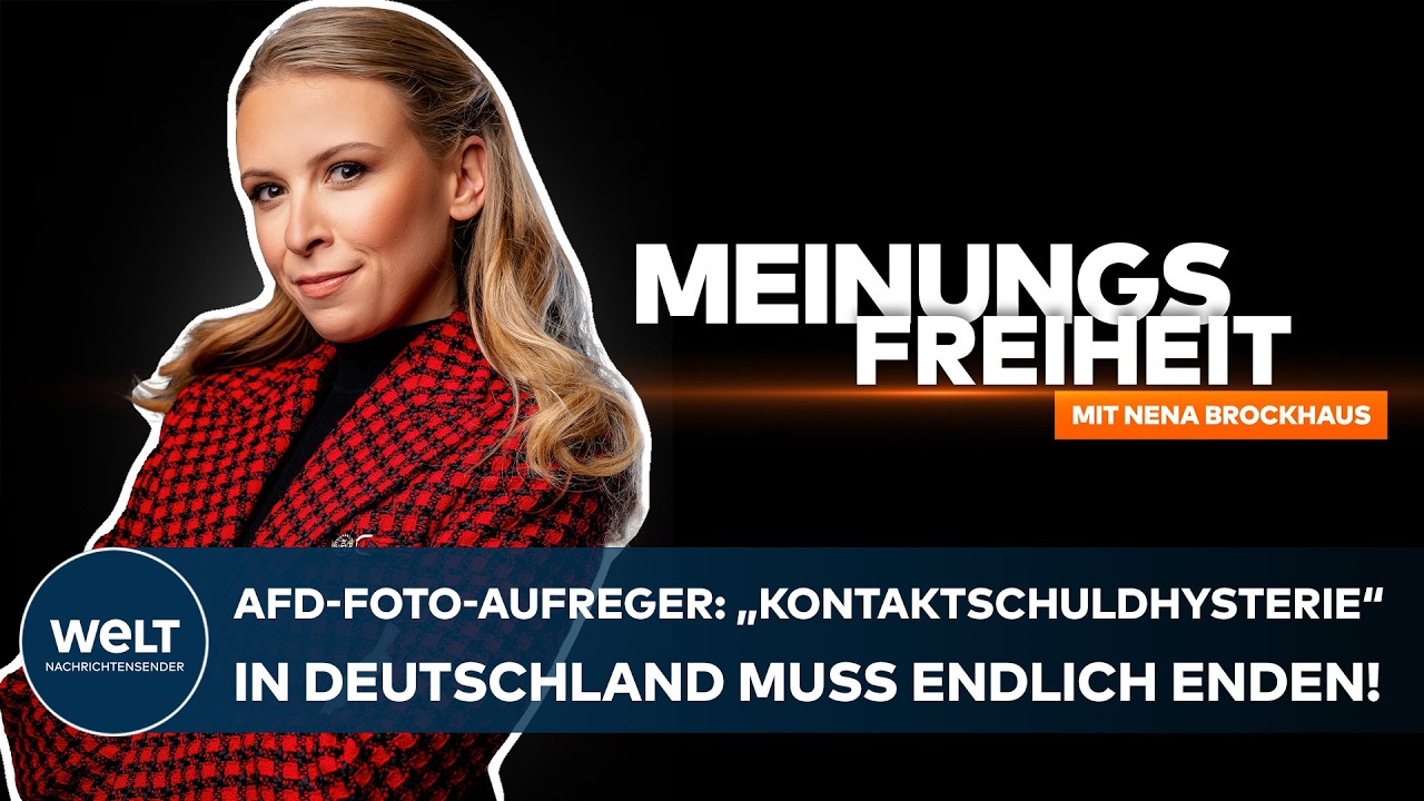 AFD-FOTO-AUFREGER: „Kontaktschuldhysterie“ in Deutschland muss endlich enden! – Nena Brockhaus