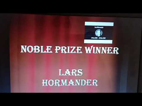 LARS HORMANDER ( Mathematician)