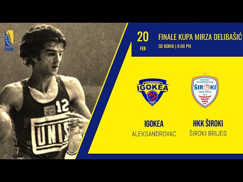 KK Igokea vs HKK Široki - KUP Mirza Delibašić - Finale - 2021/2022