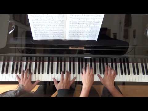Khachaturian - Waltz from the Masquerade - Piano 4 hands - Ramzi Hakim, Franca Moschini