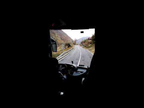 #pov  #mercedes  #benz  #tourismo  #bus  Coach #driving  in #greece  #beautiful  #autumn