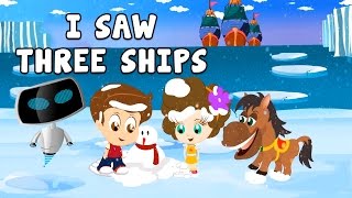 I Saw Three Ships Come Sailing By | Christmas Carol For Tiny Tots With Tim & Tia