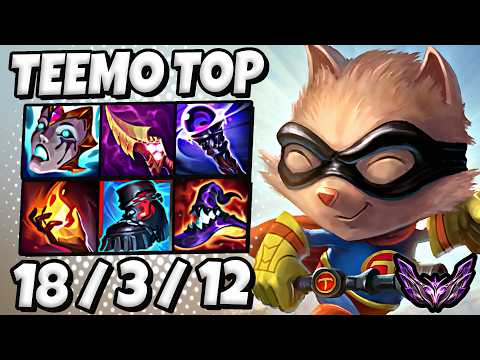 Teemo vs Volibear [ TOP ] Lol Korea Master Patch 25.23 ✅