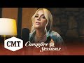 Megan Moroney Covers Chris Stapleton’s “What Are You Listening To?” | CMT Campfire Sessions