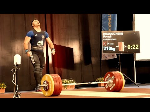 2021 French Weightlifting Championship - Romain IMADOUCHENE