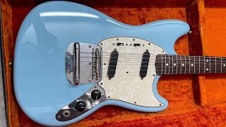 Vintage 1964 Fender Mustang Guitar Restoration / Refinish