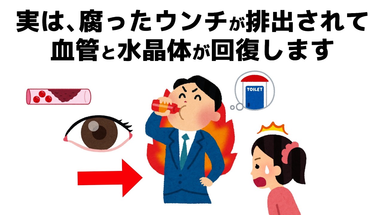 【雑学】誰かに話したくなる健康と人の役立つ雑学