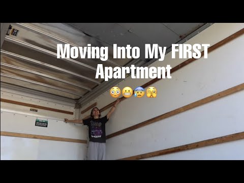 MOVING INTO MY FIRST APARTMENT!😰 | @Real.Ona