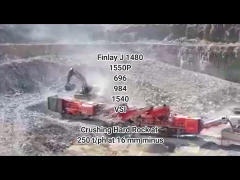 Finlay Crushing Setup | 250 TPH to 16 mm Minus | Queensland, Australia