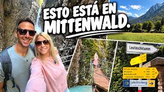 ¿LA GARGANTA MÁS BONITA DE BAVIERA? ALPES BÁVAROS EN AUTOCARAVANA 🇩🇪 |Vlog 11