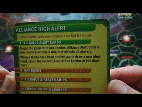 Firefly The Game - Set up and sample turns