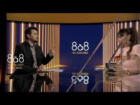 8à8 me Adelinën, i ftuar në studio Drilon Gashi - 09.05.2021 ATV