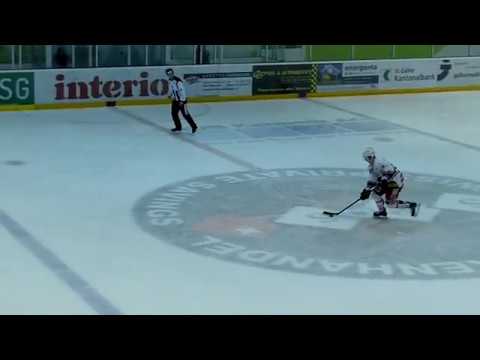 Penalty in Zeitlupe | Timo Koller zum 3:0 für den SC Herisau gegen den EHCSG | 12.11.2016