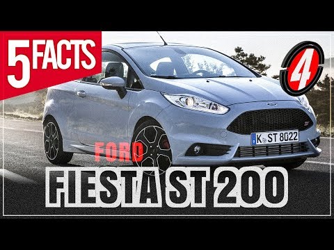 Ford Fiesta ST 200 | Top 5 Facts | Model Showcase