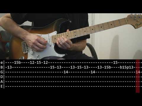 Led Zeppelin - Stairway to heaven solo (Guitar lesson with TAB)