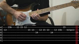 [Solo of the month] Led Zeppelin - Stairway to heaven solo (slow + Play Along Tab)