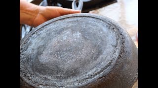 Stripping & Reseasoning Yard Sale Cast Iron Skillets