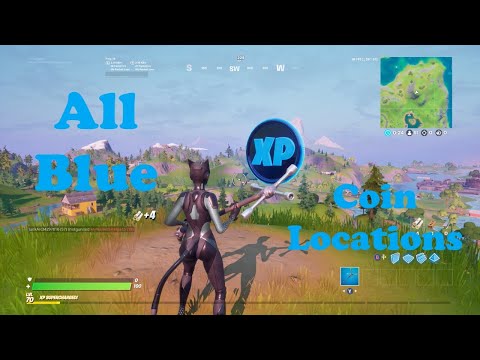 All Blue XP Coin Locations (Fortnite Battle Royale)- Chapter 2, Season 3