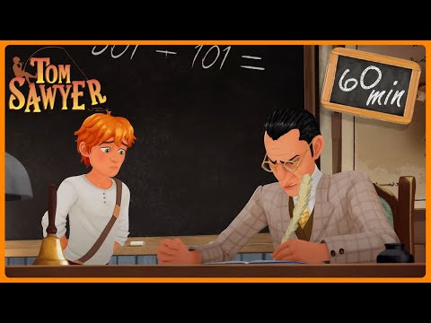 Tom doit aller à l'école | Compilation | Les aventures de Tom Sawyer
