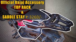 Saddle Stay and Top Rack for Dominar | 2022 Dominar's accessories on 2018 dominar.