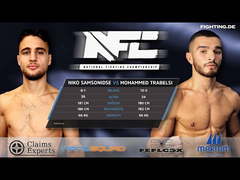 FREE FIGHT: Samsonidse vs Trabelsi - NFC 3 - FIGHTING