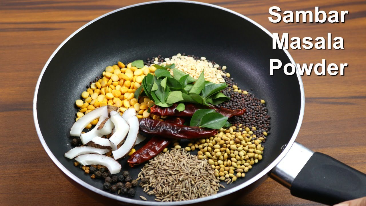 Homemade Sambar Masala Powder | Sambar masala | Kabitaskitchen
