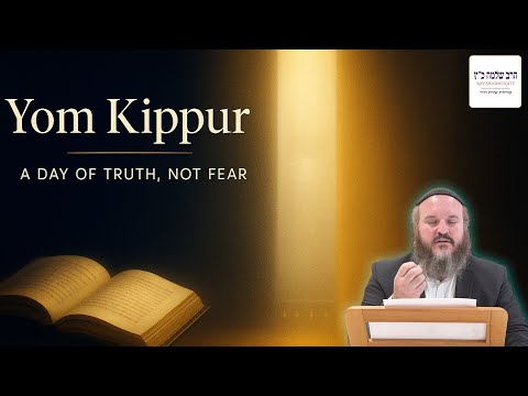 What to Take with Me into Yom Kippur
