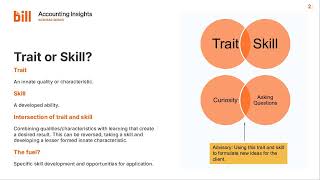 Amy's Insights: Traits vs Skills in Client Advisory Services