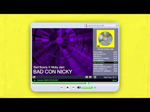 Video Bad Con Nicky (Audio) de Bad Bunny nicky-jam