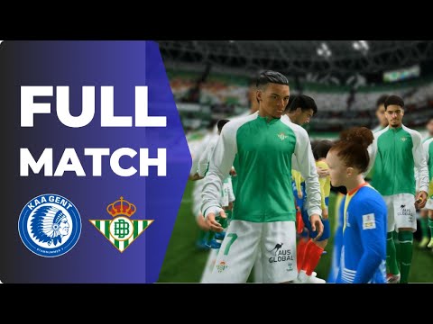 ⚽ KAA Gent vs Real Betis | Full Match | EA FC 25 Simulation