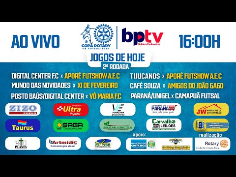 COPA ROTARY 2023 - SEGUNDA DIA - 14/01/2023