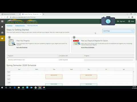 Register For Classes Via Student Planning