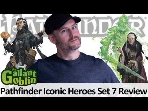Iconic Heroes Set 7 Review - Pathfinder Battles Prepainted Minis - WizKids Paizo