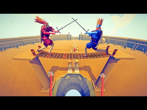 FACE TO FACE ON THE EDGE OF A PIT | TABS - Totally Accurate Battle Simulator