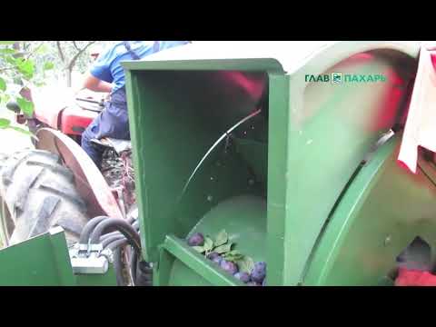 Машина для уборки слив