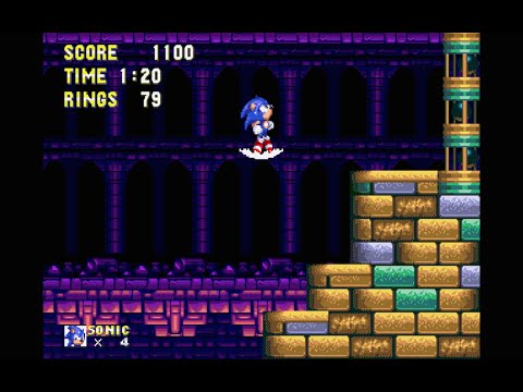 Sonic the Hedgehog 3 Complete: Hydrocity Zone Act 2 (Sonic) [1080 HD]