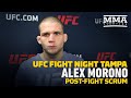 UFC Tampa: Alex Morono Can't Believe He Didn't Finish Max Griffin in Round 2 - MMA Fighting