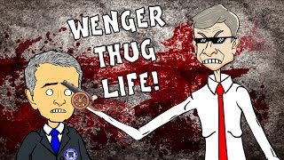 Wenger - BAD BLOOD PARODY! Chelsea vs Arsenal 2-0 Diego Costa Gabriel Red Card (Highlights 2015)