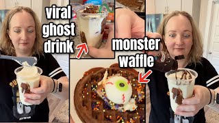 Making the VIRAL TikTok GHOST DRINK but With My Own Ingredients