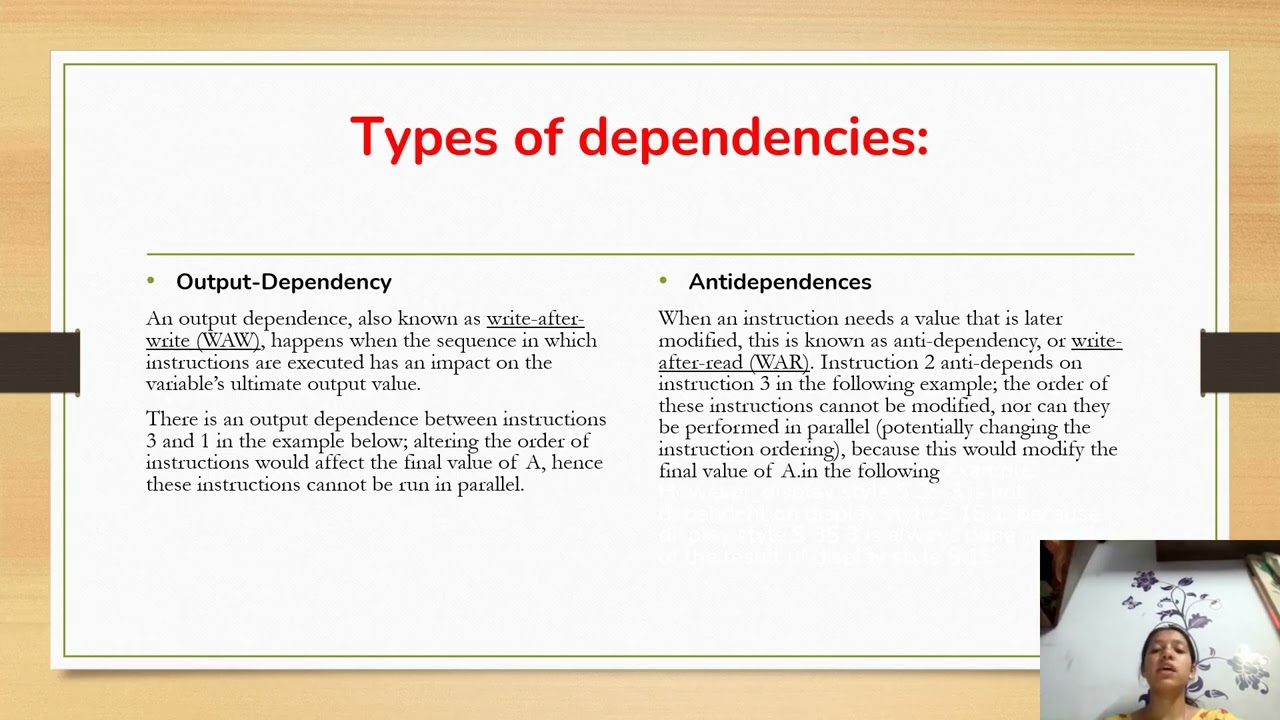 Dependencies graph | Compiler Design