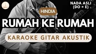 Download lagu Hindia - Rumah Ke Rumah (Karaoke Akustik) Original Key / Nada Asli, High Quality Audio mp3