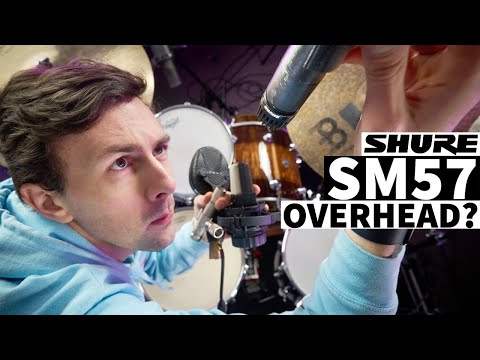 Can You Use the Shure SM57 as a Drum Overhead?