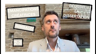 SUCCEED IN THE DISSERTATION - II-3 - Rimbaud, Creative Emancipations course