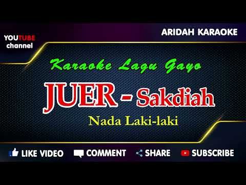 KARAOKE LAGU GAYO JUER NADA COWOK